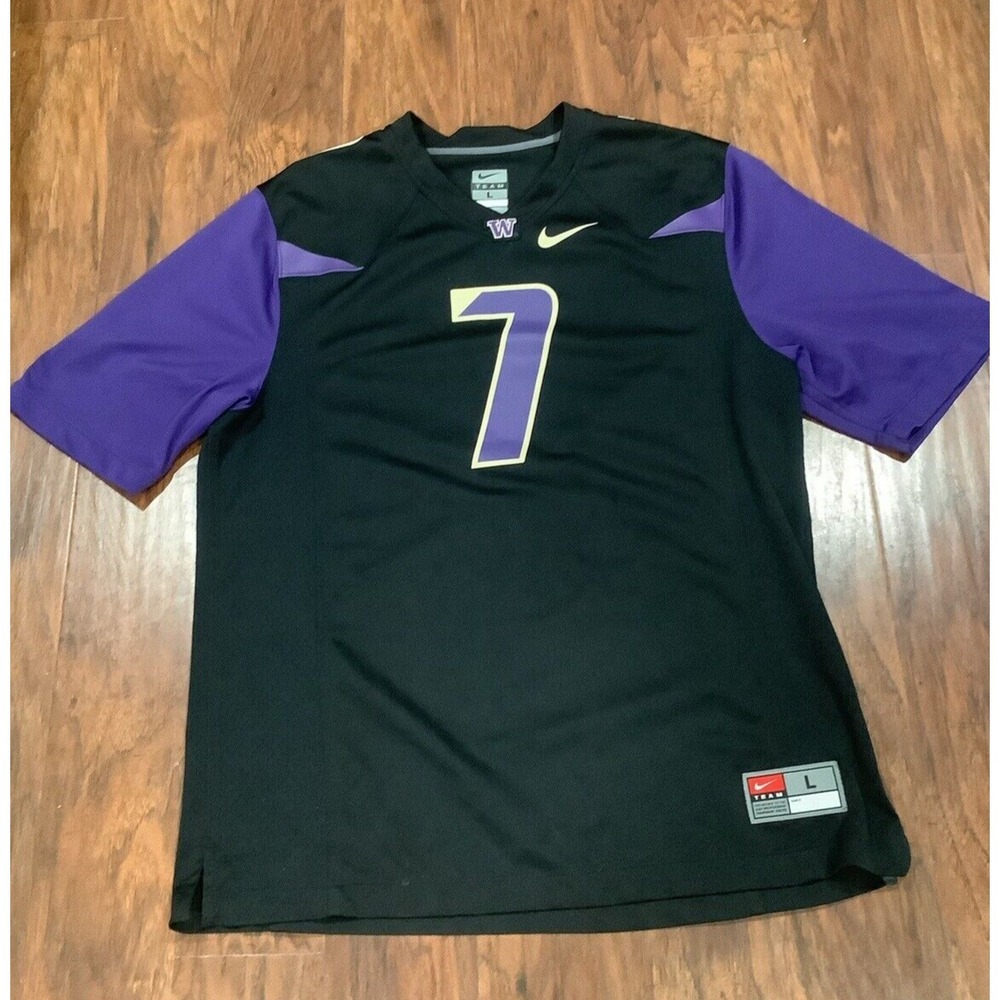 Nike University of Washington Football Jersey Size LgHuskies Will Rogers #7